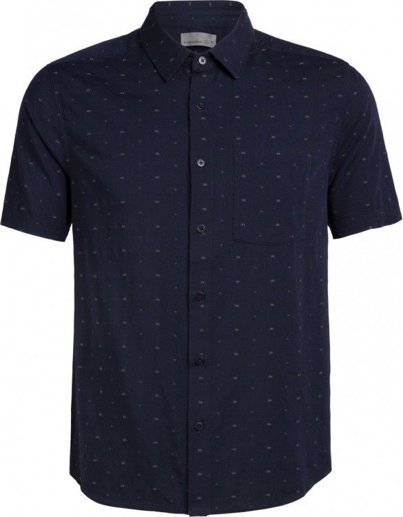 Icebreaker Compass SS Shirt Icebreaker Compass SS Shirt Farbe / color: dobby midnight navy () Icebreaker Compass SS Shirt Icebreaker Compass SS Shirt Farbe / color: dobby midnight navy ()
