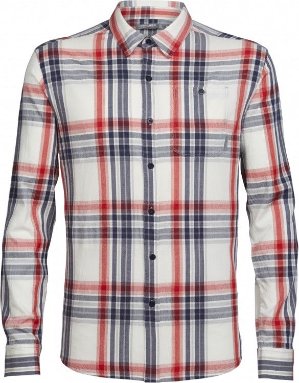Icebreaker Compass LS Shirt Icebreaker Compass LS Shirt Farbe / color: plaid fath hthr/rocket/bracken () Icebreaker Compass LS Shirt Icebreaker Compass LS Shirt Farbe / color: plaid fath hthr/rocket/bracken ()