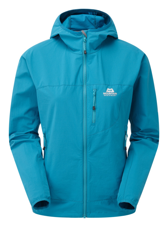 Mountain Equipment Echo Hooded Jacket Womens Mountain Equipment Echo Hooded Jacket Womens Farbe / color: tasman blue ()