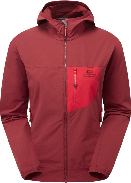 Mountain Equipment Echo Hooded Jacket Womens Mountain Equipment Echo Hooded Jacket Womens Farbe / color: tibetan red/capsicum red ()