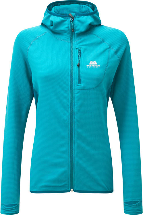 Mountain Equipment Eclipse Hooded Jacket Womens Mountain Equipment Eclipse Hooded Jacket Womens Farbe / color: pool blue/tasman ()