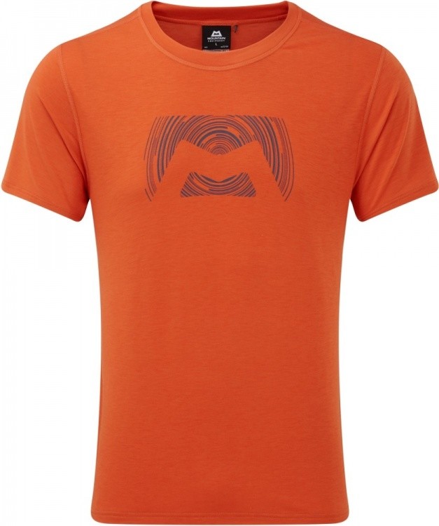 Mountain Equipment Groundup Logo Tee Mountain Equipment Groundup Logo Tee Farbe / color: paprika ()