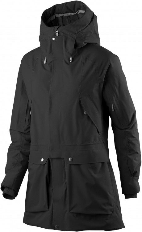 Houdini Womens Spheric Parka Houdini Womens Spheric Parka Farbe / color: true black () Houdini Womens Spheric Parka Houdini Womens Spheric Parka Farbe / color: true black ()