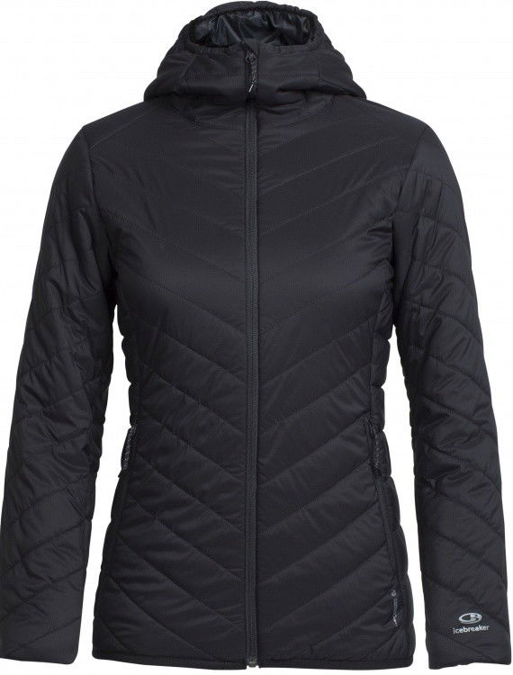 Icebreaker Hyperia Hooded Jacket Women Icebreaker Hyperia Hooded Jacket Women Farbe / color: black () Icebreaker Hyperia Hooded Jacket Women Icebreaker Hyperia Hooded Jacket Women Farbe / color: black ()