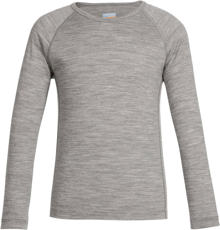 Icebreaker Oasis Long Sleeve Crewe Kids Icebreaker Oasis Long Sleeve Crewe Kids Farbe / color: gritstone heather () Icebreaker Oasis Long Sleeve Crewe Kids Icebreaker Oasis Long Sleeve Crewe Kids Farbe / color: gritstone heather ()