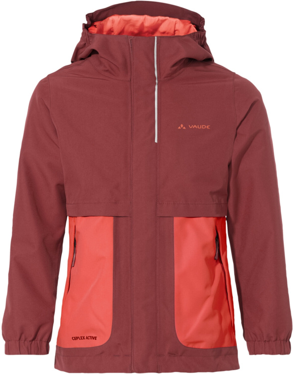 VAUDE Kids Campfire 3in1 Jacket Girls VAUDE Kids Campfire 3in1 Jacket Girls Farbe / color: redeva ()