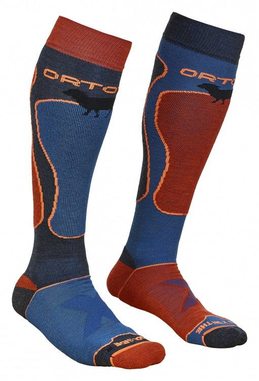 Ortovox Ski Rock n Wool Socks Men Ortovox Ski Rock n Wool Socks Men Farbe / color: night blue () Ortovox Ski Rock n Wool Socks Men Ortovox Ski Rock n Wool Socks Men Farbe / color: night blue ()