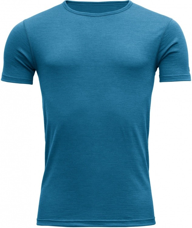 Devold Breeze 150 Man T-Shirt Devold Breeze 150 Man T-Shirt Farbe / color: blue melange ()