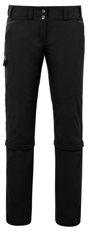 VAUDE Womens Skomer Capri ZO Pants VAUDE Womens Skomer Capri ZO Pants Farbe / color: black ()