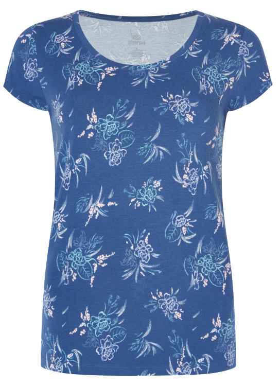 Sherpa Adventure Gear Kira Tee Women Sherpa Adventure Gear Kira Tee Women Farbe / color: neelo blue floral ()