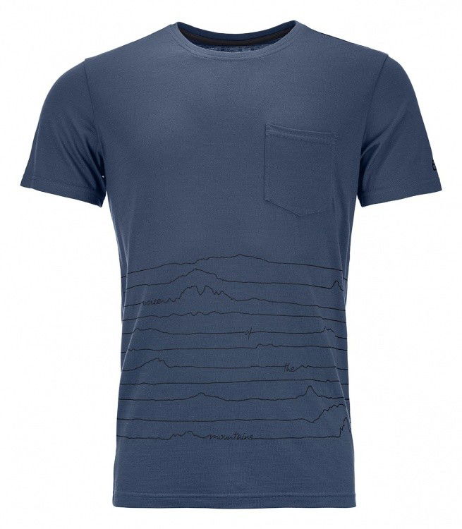 Ortovox Merino Cool Voice T-Shirt Men Ortovox Merino Cool Voice T-Shirt Men Farbe / color: night blue () Ortovox Merino Cool Voice T-Shirt Men Ortovox Merino Cool Voice T-Shirt Men Farbe / color: night blue ()
