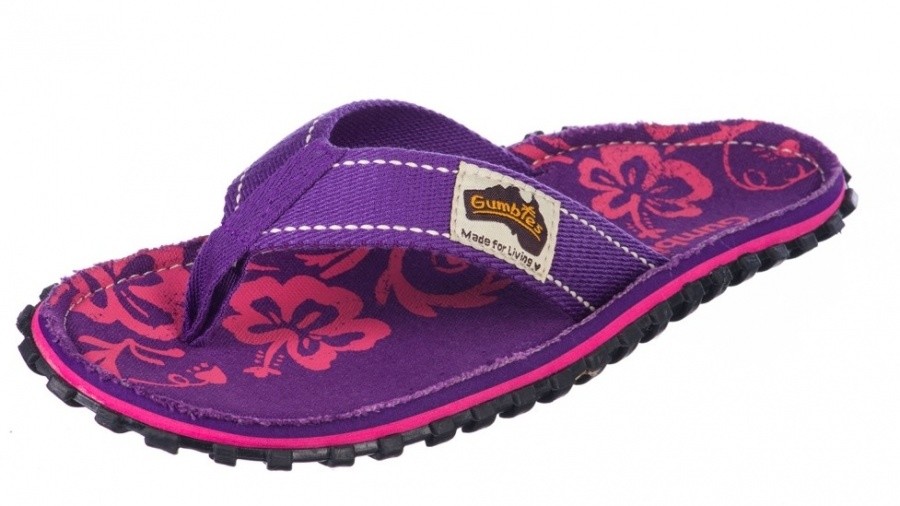 Gumbies Original Islander Women Gumbies Original Islander Women Farbe / color: purple hibiscus ()