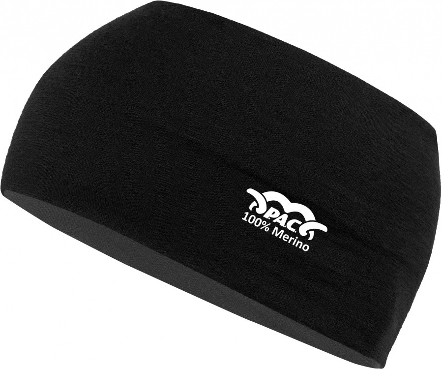 P.A.C. PAC Merino Headband P.A.C. PAC Merino Headband Farbe / color: total black ()