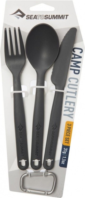 Sea to Summit Camp Cutlery Set Sea to Summit Camp Cutlery Set Farbe / color: charcoal ()