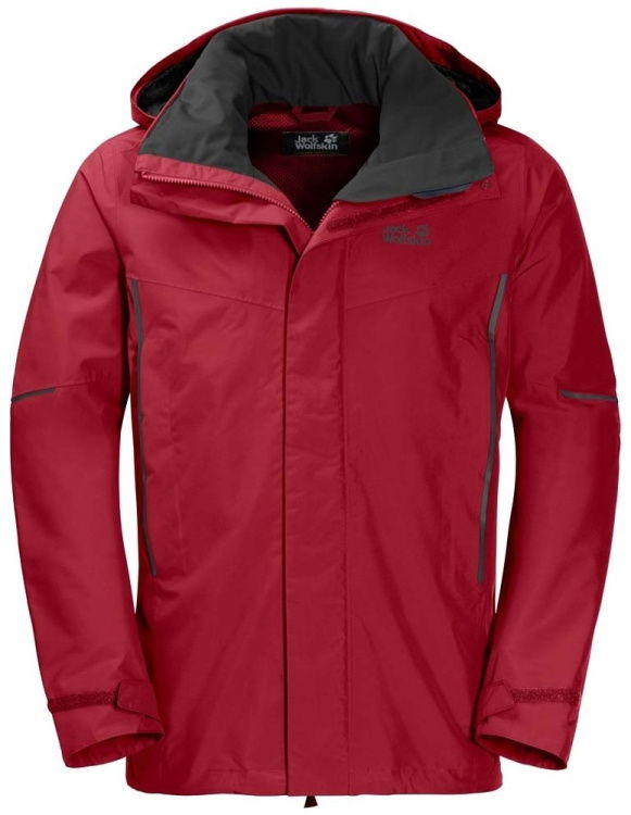 Jack Wolfskin Escalente Jacket Men Jack Wolfskin Escalente Jacket Men Farbe / color: indian red xt () Jack Wolfskin Escalente Jacket Men Jack Wolfskin Escalente Jacket Men Farbe / color: indian red xt ()