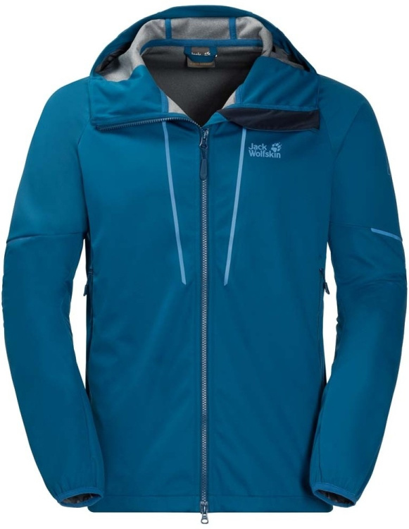 Jack Wolfskin Green Valley Jacket Men Jack Wolfskin Green Valley Jacket Men Farbe / color: glacier blue ()