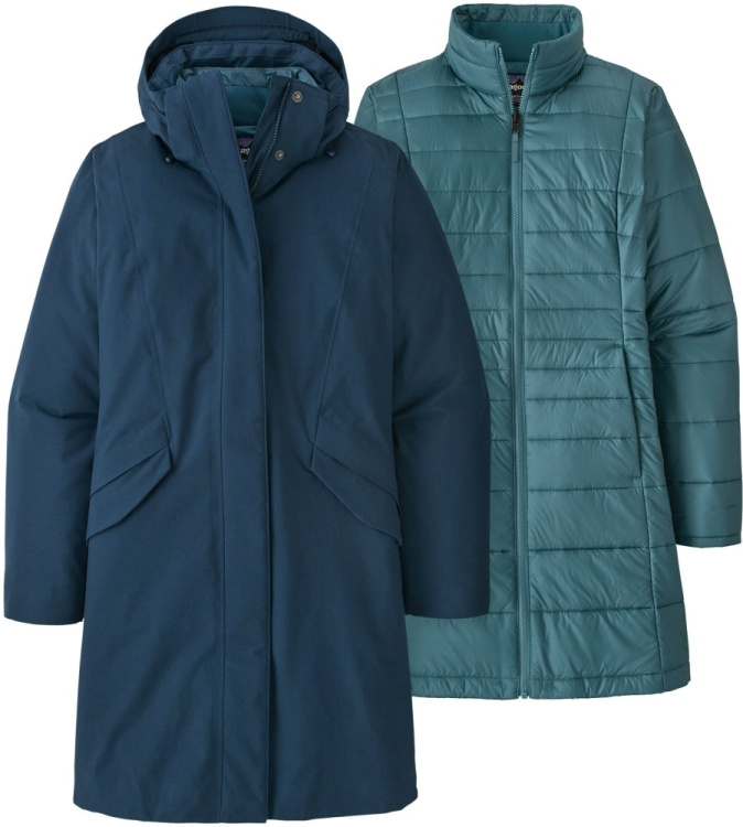 Patagonia Womens Vosque 3-in-1 Parka Patagonia Womens Vosque 3-in-1 Parka Farbe / color: tidepool blue ()