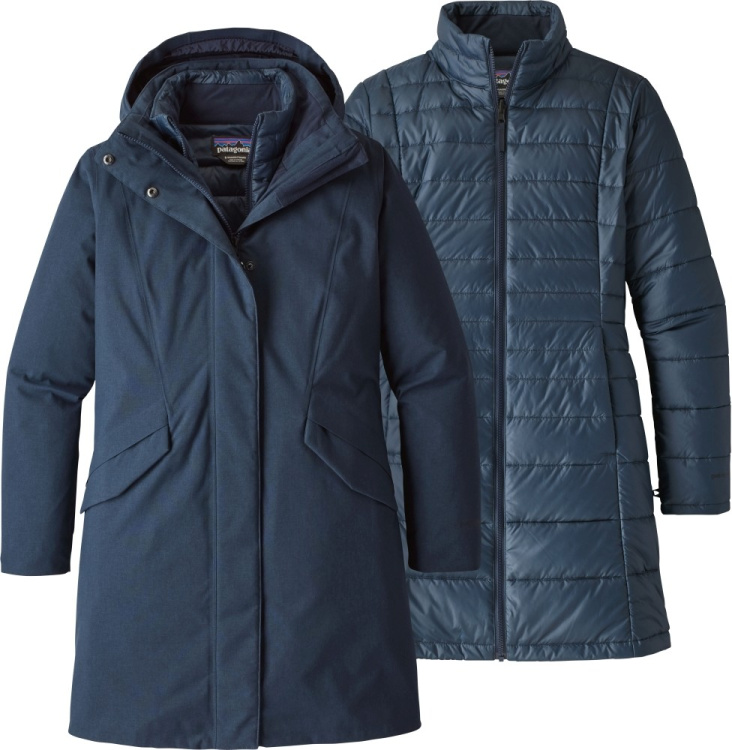 Patagonia Womens Vosque 3-in-1 Parka Patagonia Womens Vosque 3-in-1 Parka Farbe / color: navy blue ()