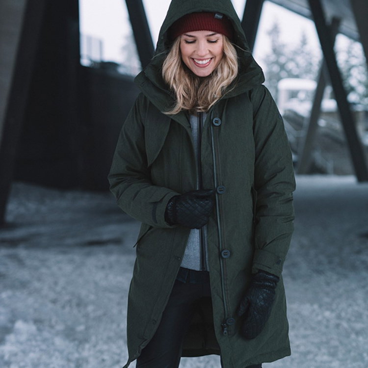 bergans down parka lady