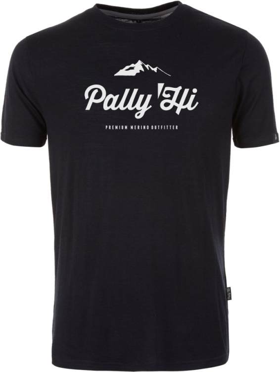 PallyHi Classic Peak Logo T-Shirt PallyHi Classic Peak Logo T-Shirt Farbe / color: bluek ()