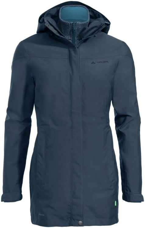 VAUDE Womens Idris 3in1 Parka II VAUDE Womens Idris 3in1 Parka II Farbe / color: steelblue () VAUDE Womens Idris 3in1 Parka II VAUDE Womens Idris 3in1 Parka II Farbe / color: steelblue ()