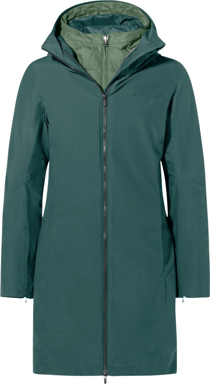VAUDE Womens Annecy 3in1 Coat III VAUDE Womens Annecy 3in1 Coat III Farbe / color: deep pond ()