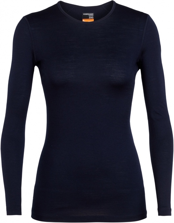 Icebreaker 200 Oasis LS Crewe Women Icebreaker 200 Oasis LS Crewe Women Farbe / color: midnight navy ()