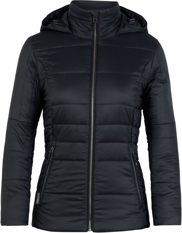 Icebreaker Stratus X Hooded Jacket Women Icebreaker Stratus X Hooded Jacket Women Farbe / color: black/jet heather () Icebreaker Stratus X Hooded Jacket Women Icebreaker Stratus X Hooded Jacket Women Farbe / color: black/jet heather ()