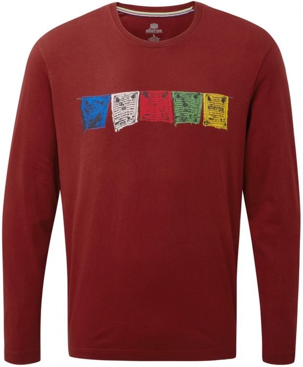 Sherpa Adventure Gear Tarcho Long Sleeve Tee Sherpa Adventure Gear Tarcho Long Sleeve Tee Farbe / color: potala red ()