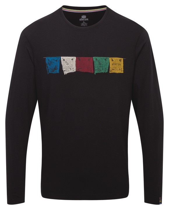 Sherpa Adventure Gear Tarcho Long Sleeve Tee Sherpa Adventure Gear Tarcho Long Sleeve Tee Farbe / color: black ()