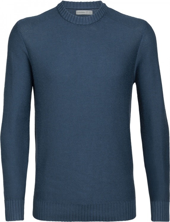 Icebreaker Waypoint Crewe Sweater Icebreaker Waypoint Crewe Sweater Farbe / color: prussian blue ()