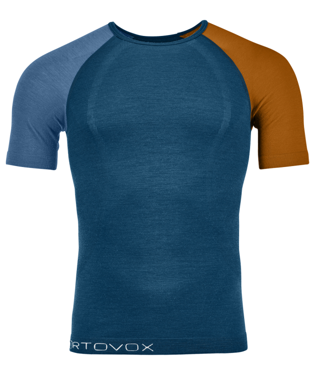 Ortovox Merino 120 Competition Light Short Sleeve Ortovox Merino 120 Competition Light Short Sleeve Farbe / color: petrol blue ()