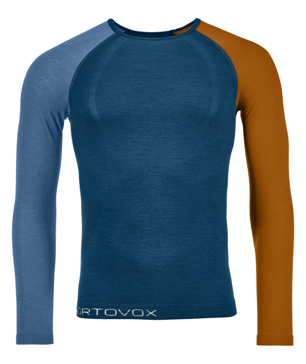 Ortovox Merino 120 Competition Light Long Sleeve Ortovox Merino 120 Competition Light Long Sleeve Farbe / color: petrol blue ()