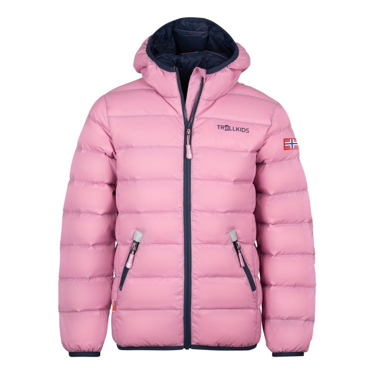 Trollkids Kids Dovrefjell Jacket Trollkids Kids Dovrefjell Jacket Farbe / color: mauve/navy ()