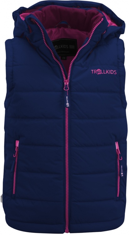 Trollkids Kids Narvik Vest Trollkids Kids Narvik Vest Farbe / color: navy/magenta ()