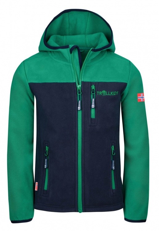 Trollkids Kids Stavanger Jacket Trollkids Kids Stavanger Jacket Farbe / color: pepper green/navy ()