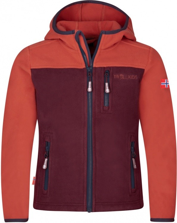 Trollkids Kids Stavanger Jacket Trollkids Kids Stavanger Jacket Farbe / color: red clay/chestnut/mystic blue ()