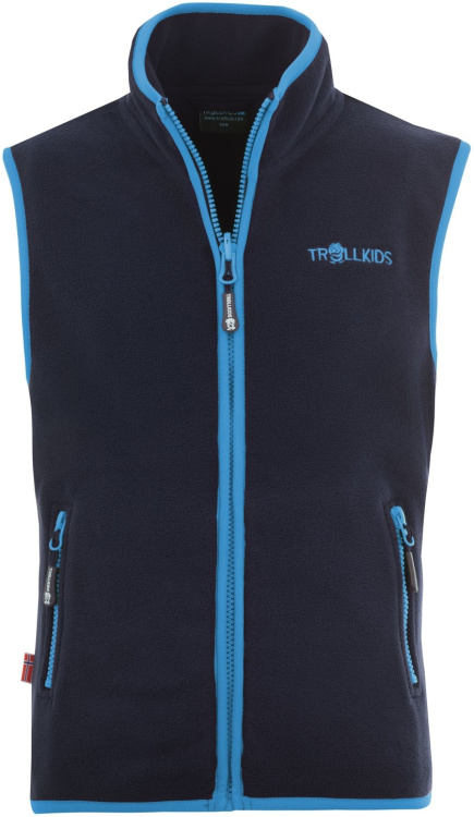 Trollkids Kids Arendal Vest Trollkids Kids Arendal Vest Farbe / color: navy/light blue ()