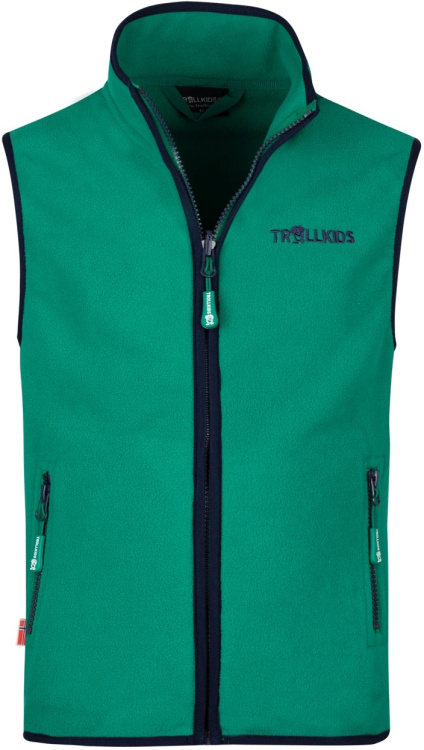 Trollkids Kids Arendal Vest Trollkids Kids Arendal Vest Farbe / color: pepper green/navy ()