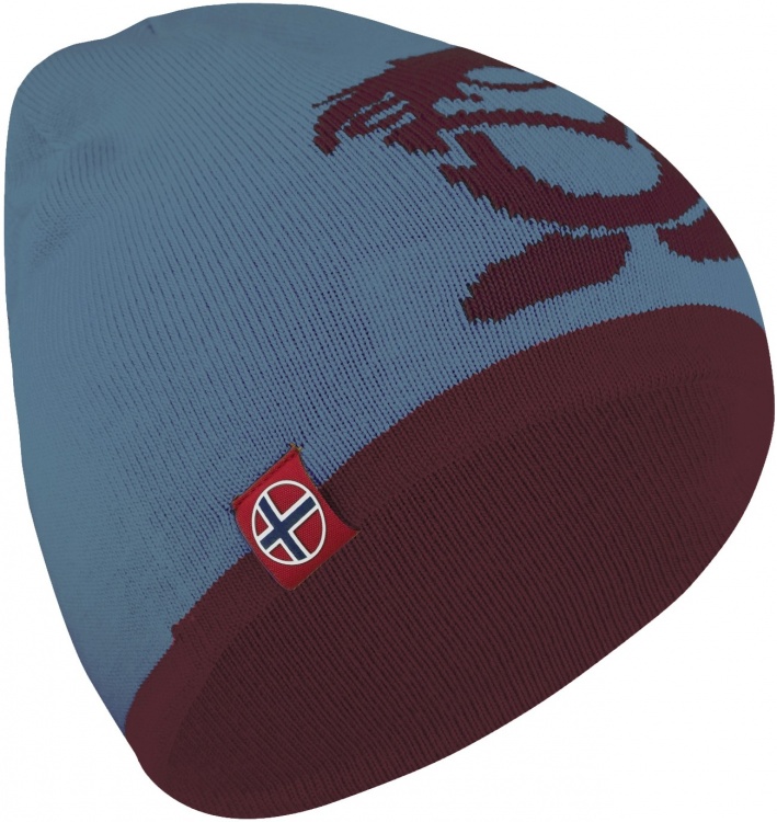 Trollkids Kids Troll Beanie Trollkids Kids Troll Beanie Farbe / color: steel blue/chestnut ()