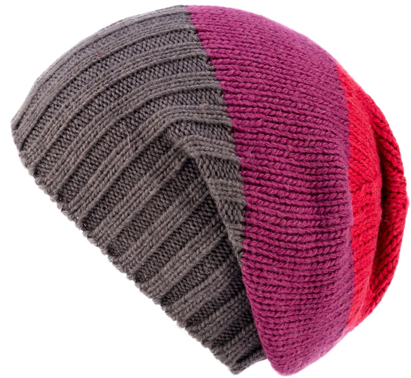 KuSan Merino Floppy Beret KuSan Merino Floppy Beret Farbe / color: red purple ()