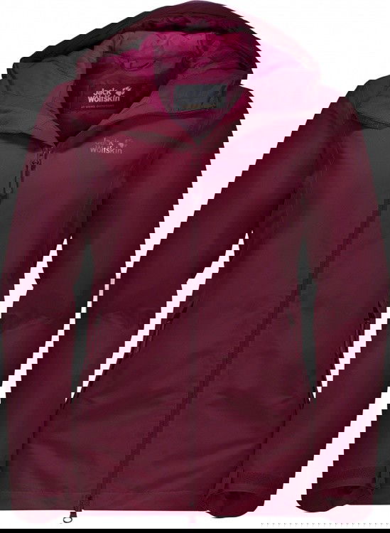 Jack Wolfskin Chilly Morning Jacket Women Jack Wolfskin Chilly Morning Jacket Women Farbe / color: garnet red () Jack Wolfskin Chilly Morning Jacket Women Jack Wolfskin Chilly Morning Jacket Women Farbe / color: garnet red ()