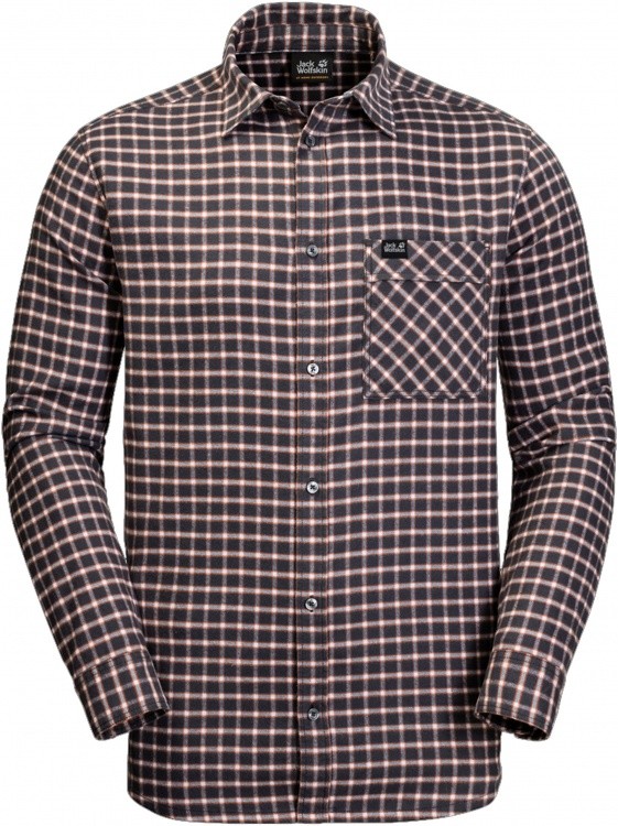 Jack Wolfskin Fraser Island Shirt Jack Wolfskin Fraser Island Shirt Farbe / color: ebony checks ()