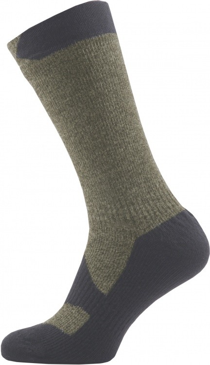 Sealskinz Walking Thin Mid Sealskinz Walking Thin Mid Farbe / color: olive marl/charcoal ()
