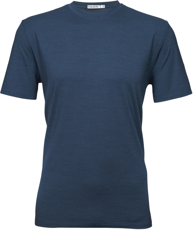 Palgero Ari T-Shirt Merino Palgero Ari T-Shirt Merino Farbe / color: blau meliert ()