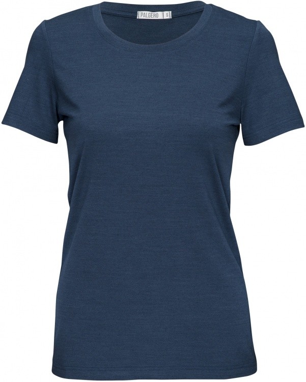 Palgero Birta T-Shirt Merino Women Palgero Birta T-Shirt Merino Women Farbe / color: blau meliert ()