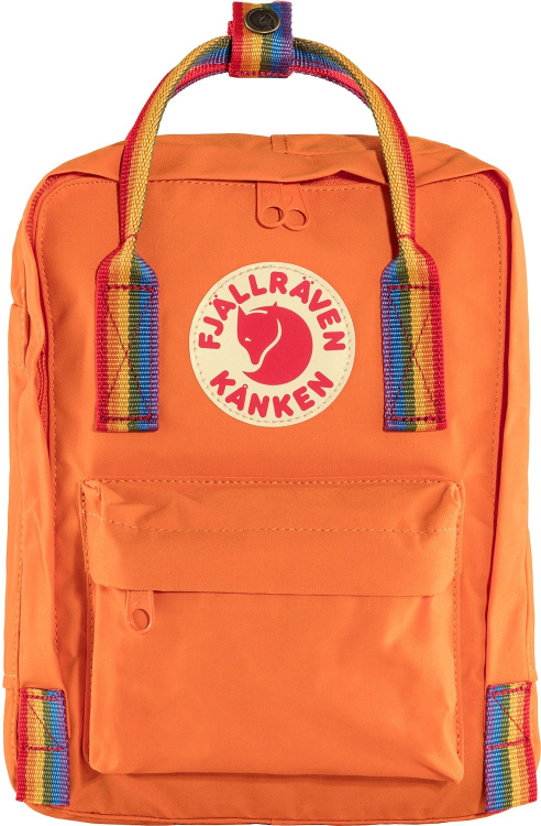 Fjällräven Kanken Rainbow Mini Fjällräven Kanken Rainbow Mini Farbe / color: burnt orange/rainbow ()