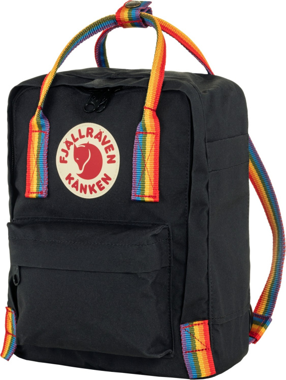 Fjällräven Kanken Rainbow Mini Fjällräven Kanken Rainbow Mini Farbe / color: black/rainbow pattern ()