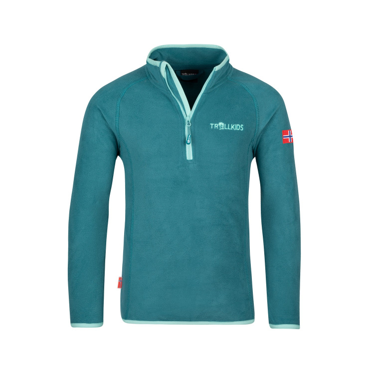 Trollkids Kids Nordland Half Zip Trollkids Kids Nordland Half Zip Farbe / color: teal/aqua ()