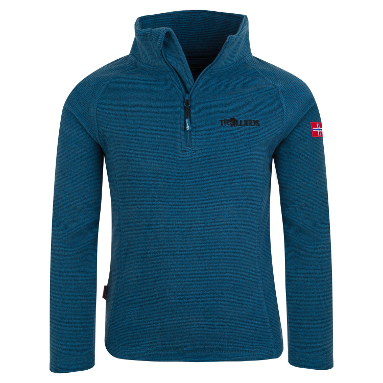 Trollkids Kids Rondane Half Zip Trollkids Kids Rondane Half Zip Farbe / color: med blue ()